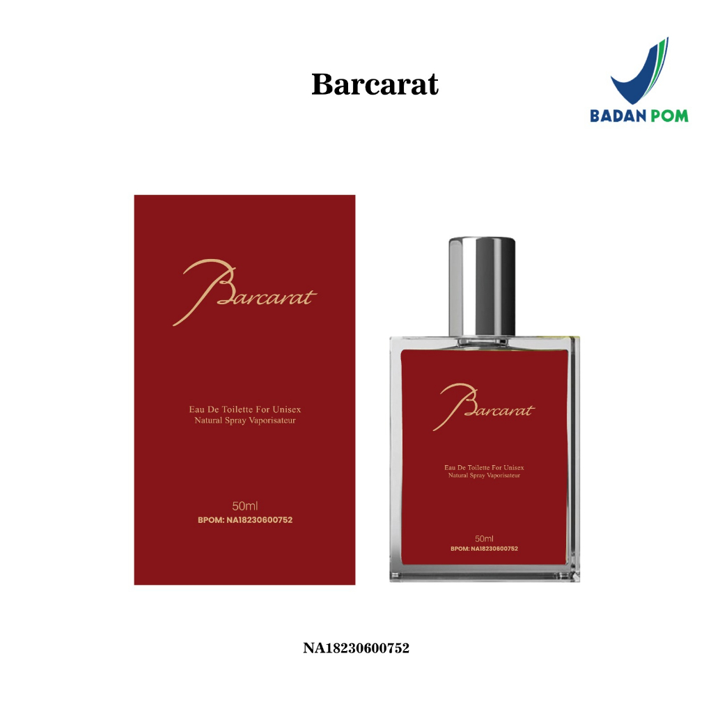 Terlaris Gen Bpom Parfum Baccarat 50ml Premium Parfum Barcarat 50ml Best Seller Parfum Pria Wanita W