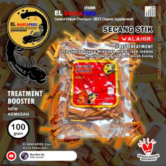 

* Kayu Secang Walahir Stik El Barcafeed 100 Gram Terlaris