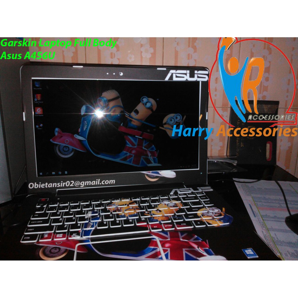 - Laptop Asus A456u Request Dari Anda Vapor Garskin Custom Bahan Premium Terlaris COD