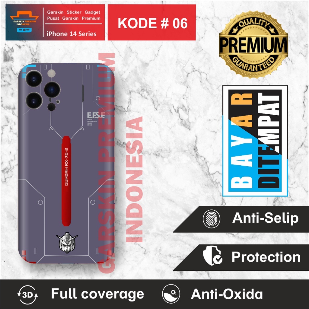*PromoLaris* Iphone 14 Pro Garskin Wrap Custom (2Pcs) & COD