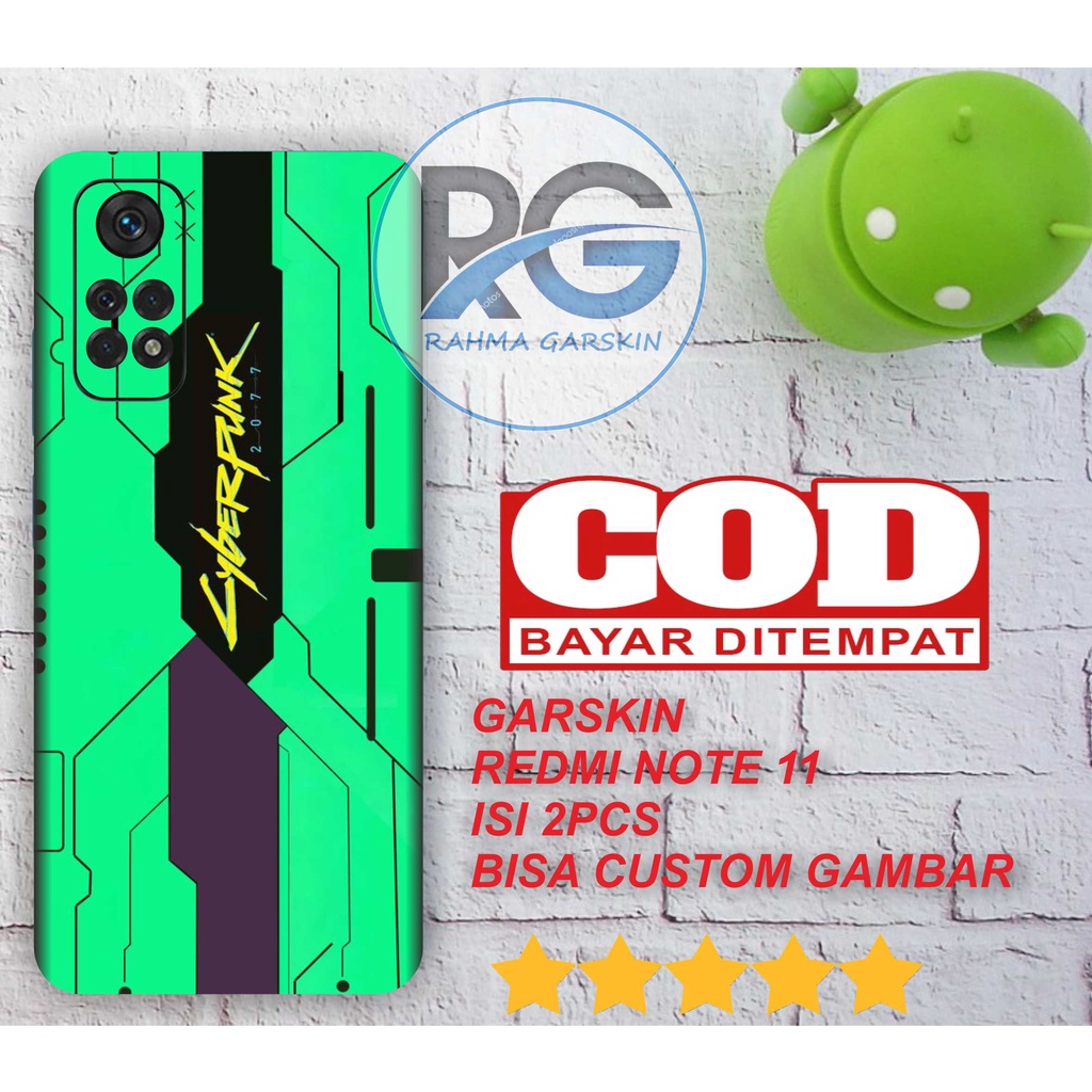 Get2pcs_ Garskin Redmi Note 11 Series Redmi Note 11 Redmi Note 11 Pro Redmi Note 11 Pro 5g cyber Gar