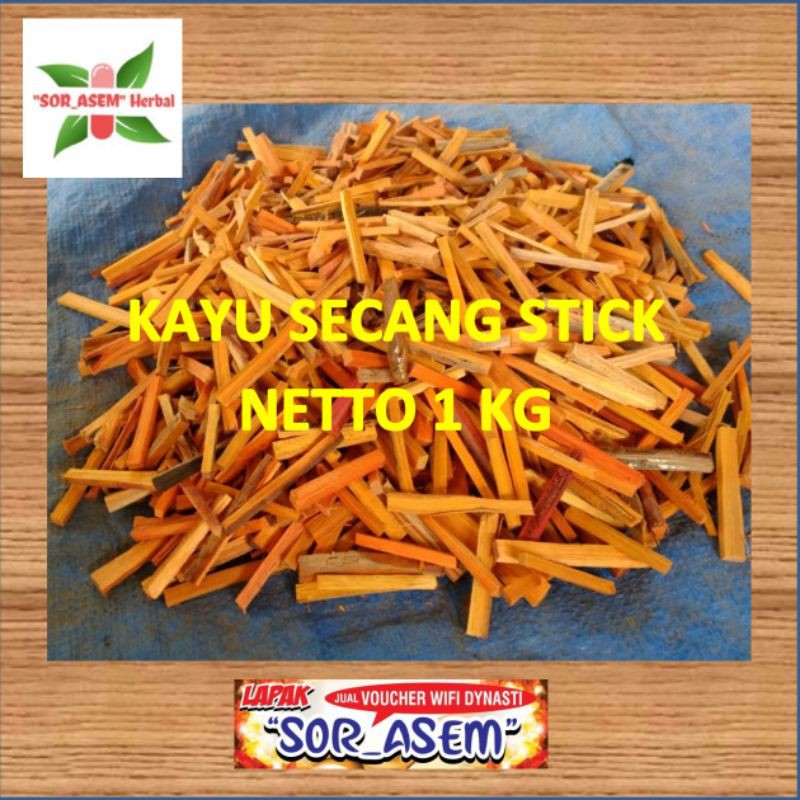 

* Kayu Secang Stick Netto 1 Kg Terlaris