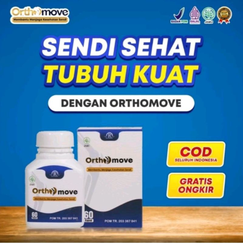 

* Terlaris Orthomove Paket 1 Botol 60 Kapsul Untuk Nyeri Sendi Saraf Kejepit Terlaris