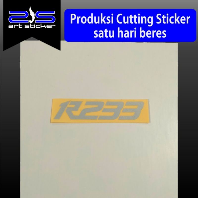 - Logo Hotcig R233 R234 Garskin Custom Bahan Premium Terlaris COD