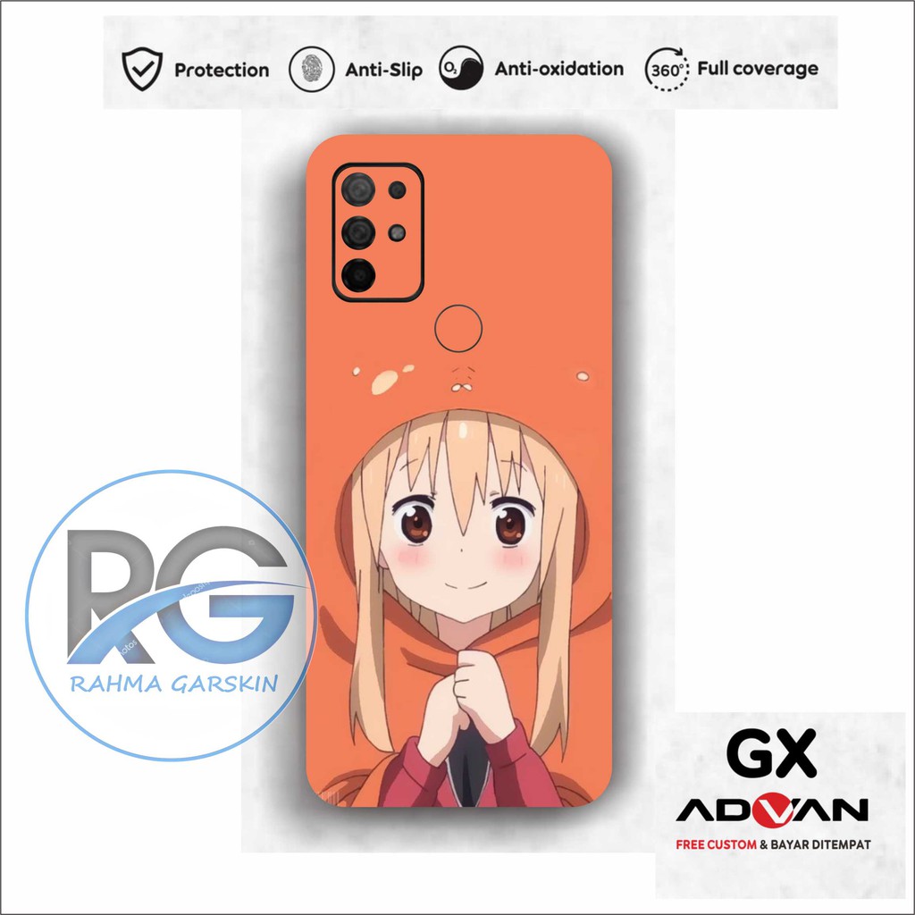 PromoGet2 - Advan Gx Stiker Casing/Garskin Bahan Maxdecal Custom
