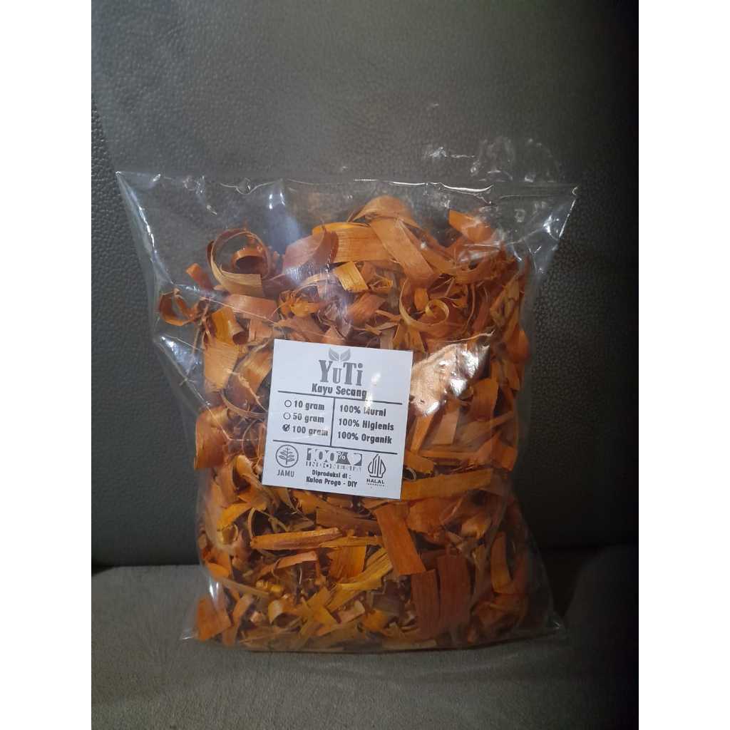 

* Kayu Secang Premium 100 Gram Terlaris