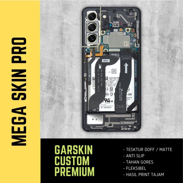 *BahanPremium* Samsung S21 Fe Casingskin Garskin/Case Bisa Custom Dan COD