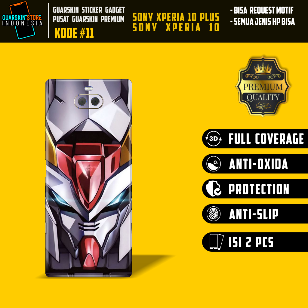 Get2Pcs S Sony Xperia 10 Plus Sony Xperia 10 1115 Request Motif ISI 2pcs Case Garskin Casing COD