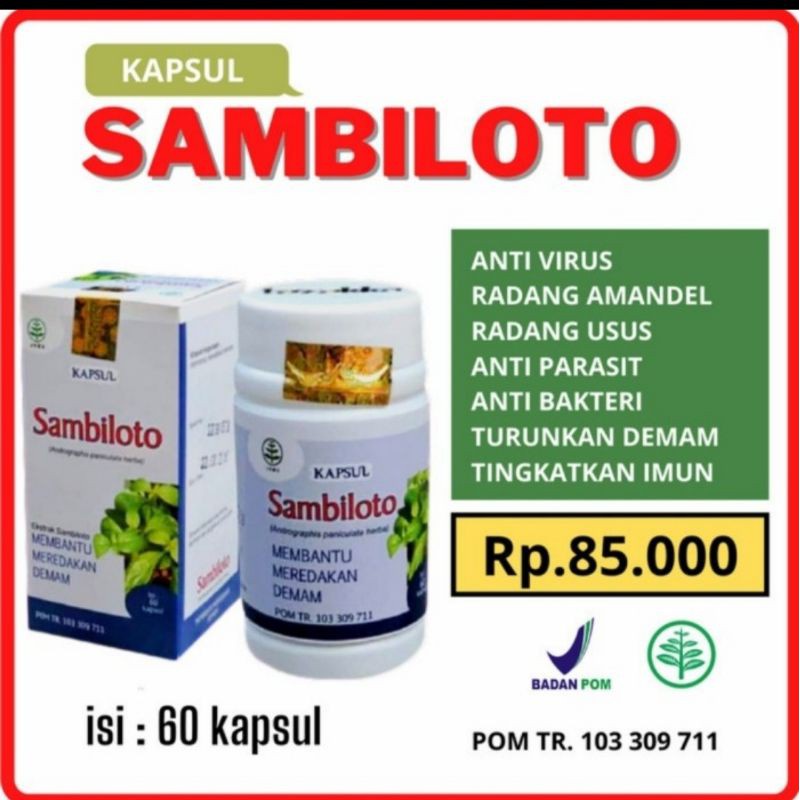 

* Kapsul Sambiloto Tazakka Terlaris