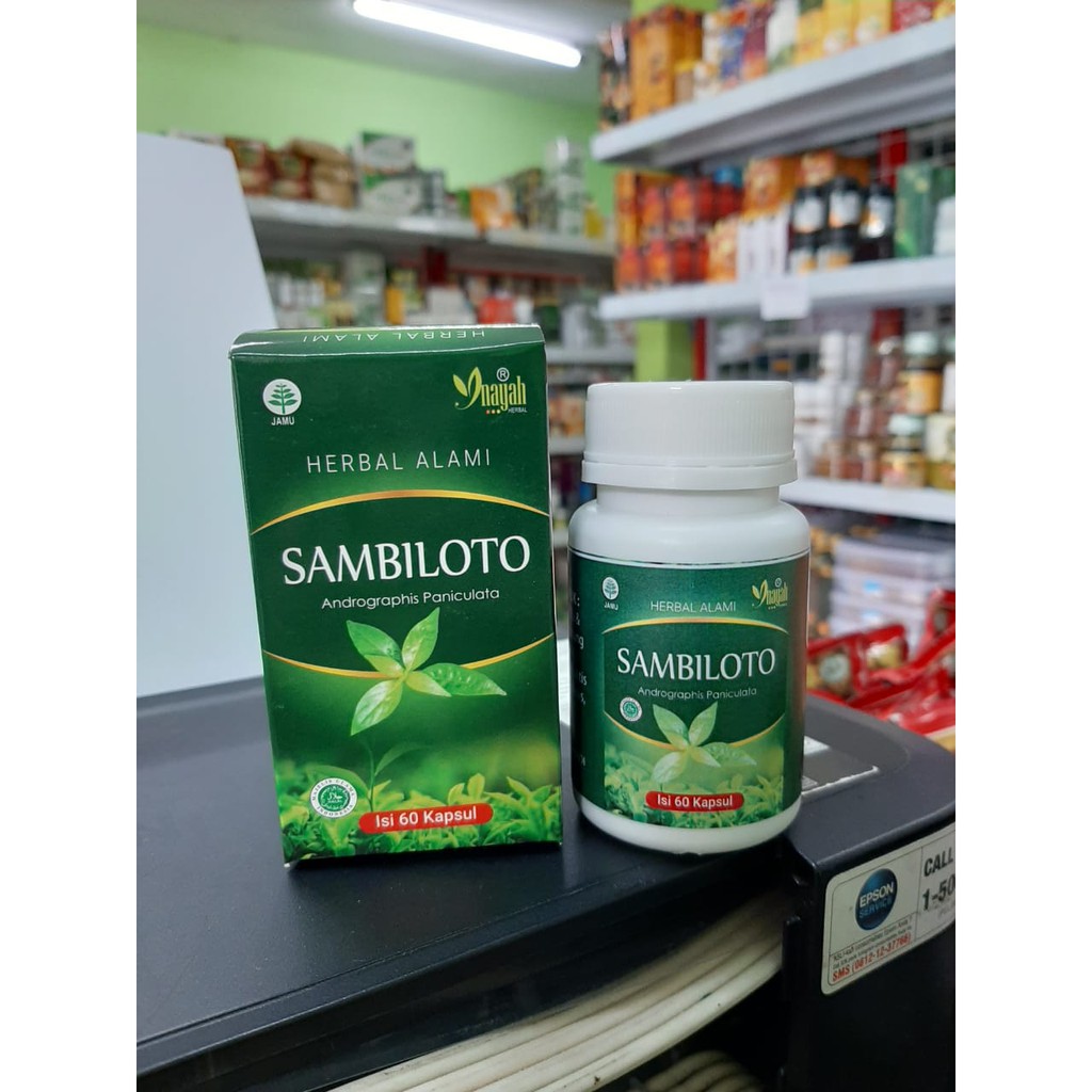 

* Kapsul Herbal Sambiloto 60kpsl Inayah Herbal Radang Demam Dll Terlaris