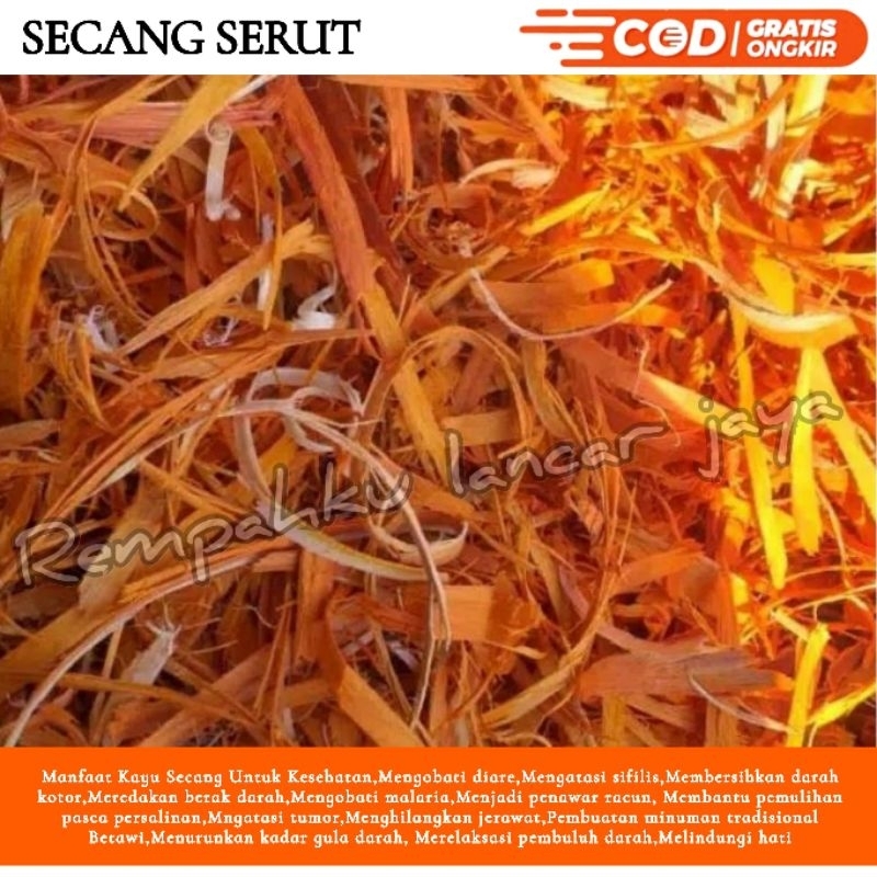 

* Kayu Secang 500 Gram Premium Terlaris