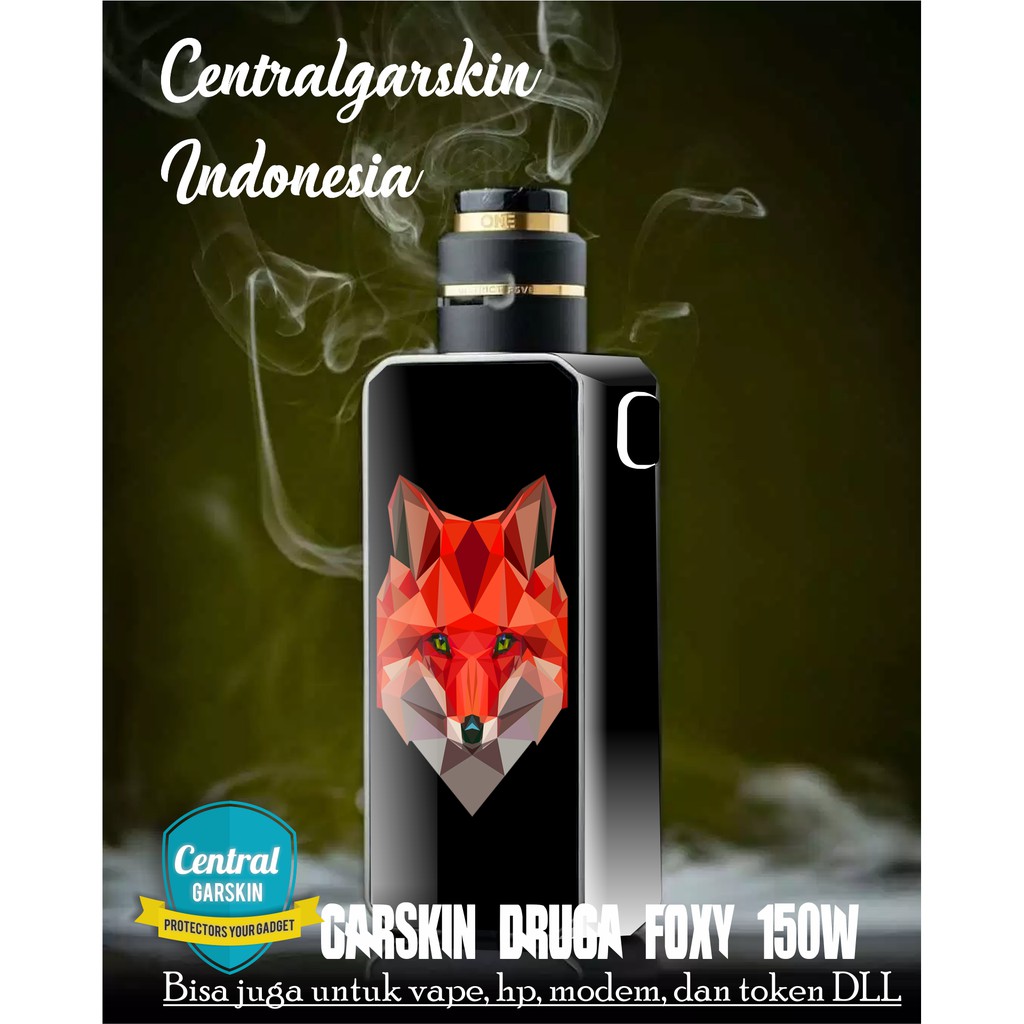 - Druga Foxy 150w Garskin Custom Bahan Premium Terlaris COD