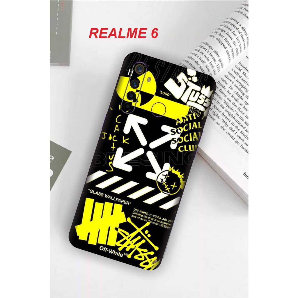 *PromoLaris* Realme 6 Garskin Wrap Custom (2Pcs) & COD