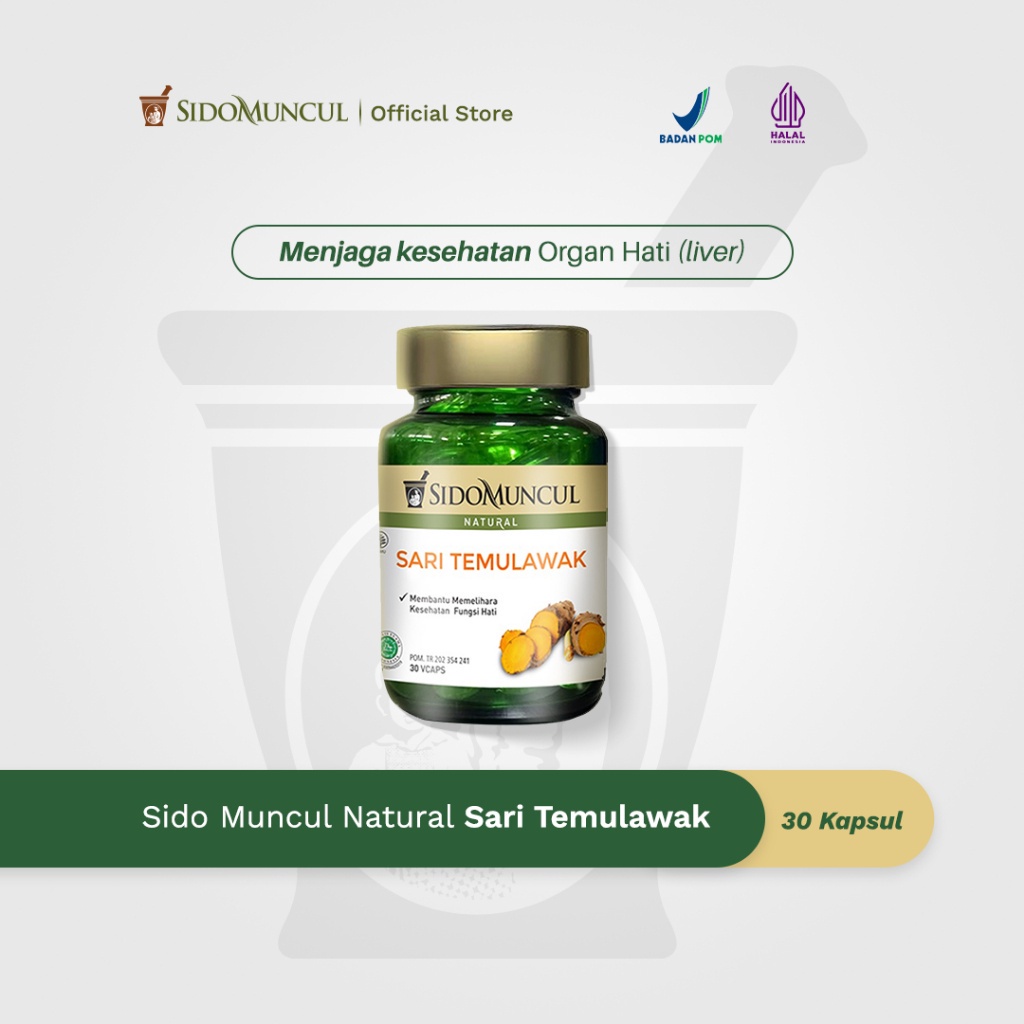 

* Sido Muncul Natural Sari Temulawak Hati Sehat Antioksidan Hepatitis Terlaris