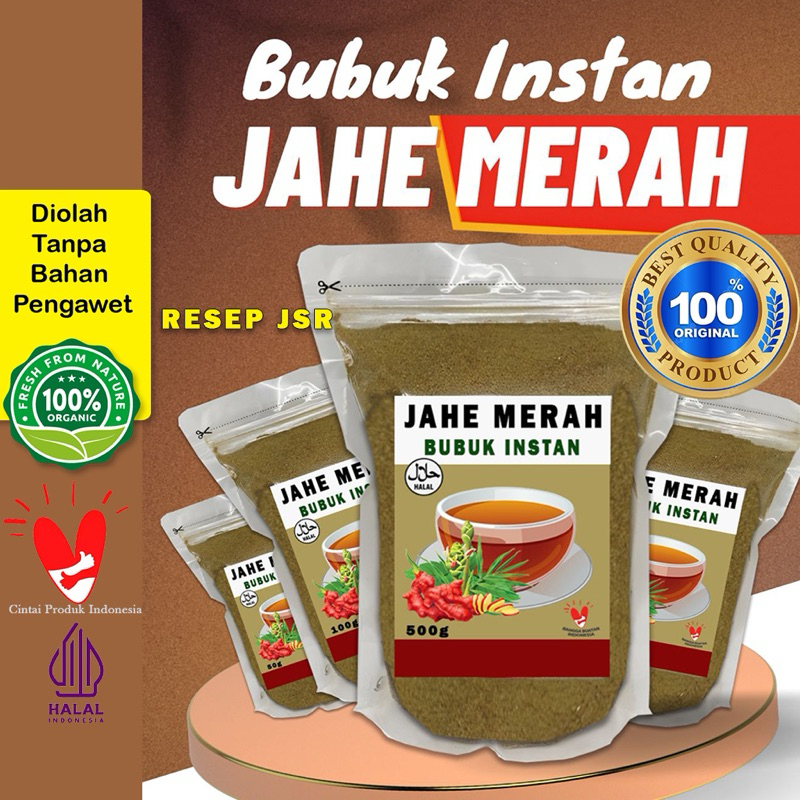 

* Jahe Merah 1kg Bubuk Murni Plus Gula Aren Terlaris