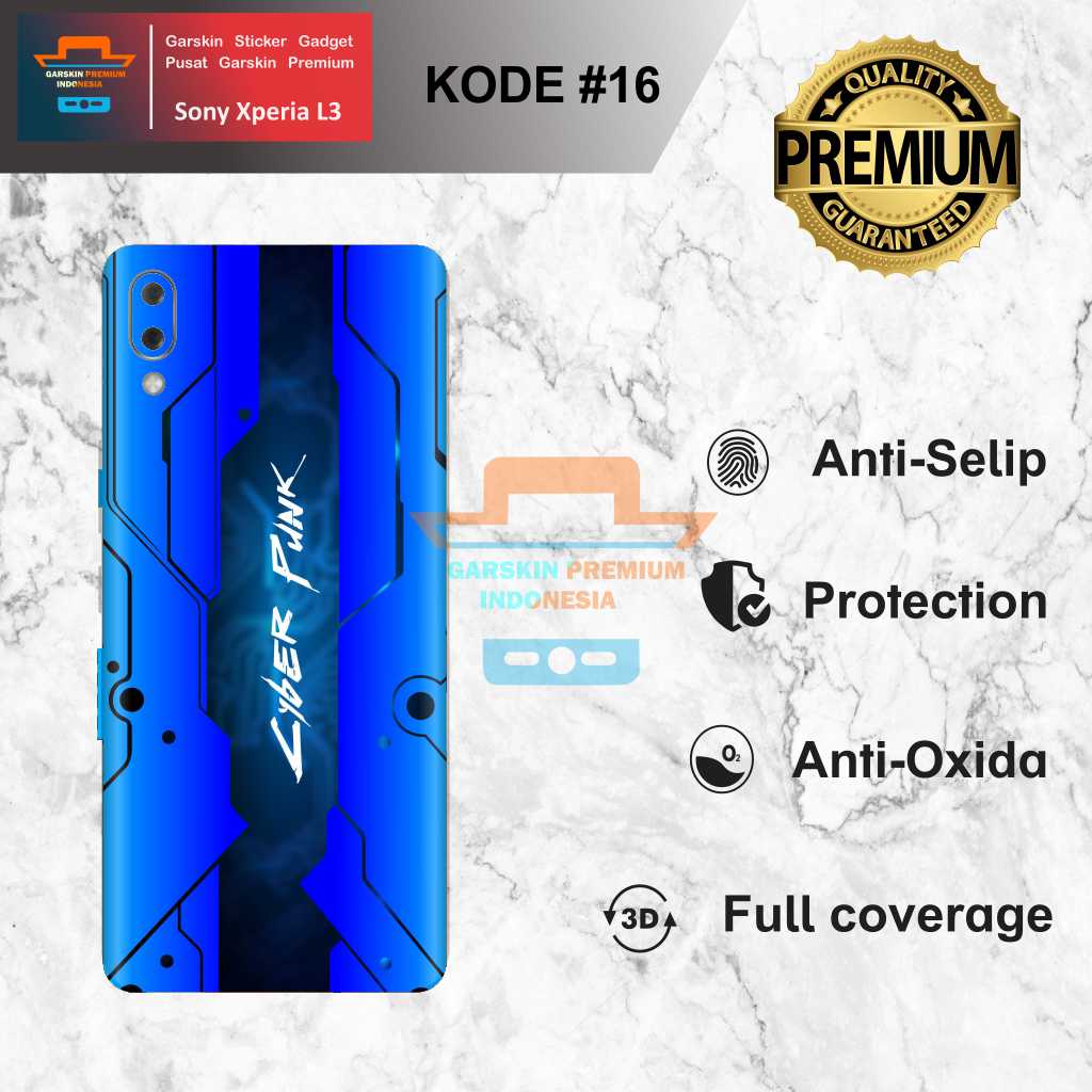 *PromoGet2* Sony Xperia L3 Stiker Garskin HP/Case Custom Dan COD