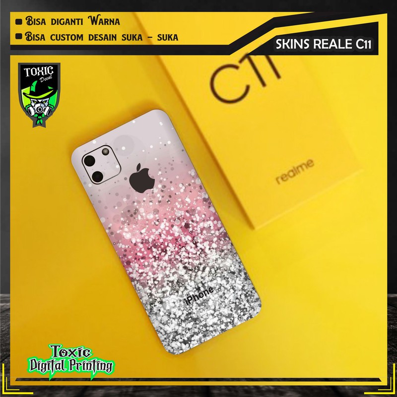 - Realme C11 Garskin Custom Bahan Premium Terlaris COD