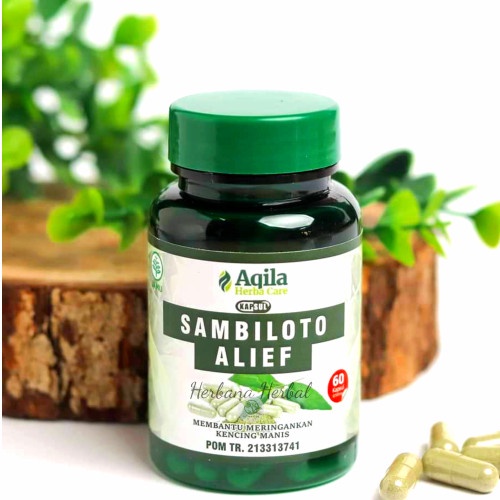 

* Promo Sambiloto Kapsul Aqila 60 Kapsul Terlaris