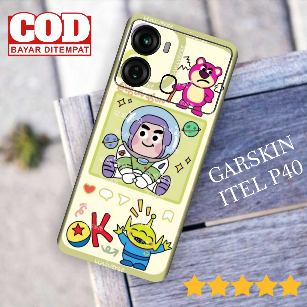 *PromoGet2* Itel P40 Stiker Garskin HP/Case Custom Dan COD