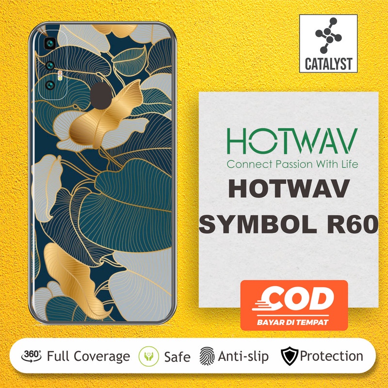Get2Pcs Hotwav Symbol R60 Case Garskin Casing COD Bisa Custom
