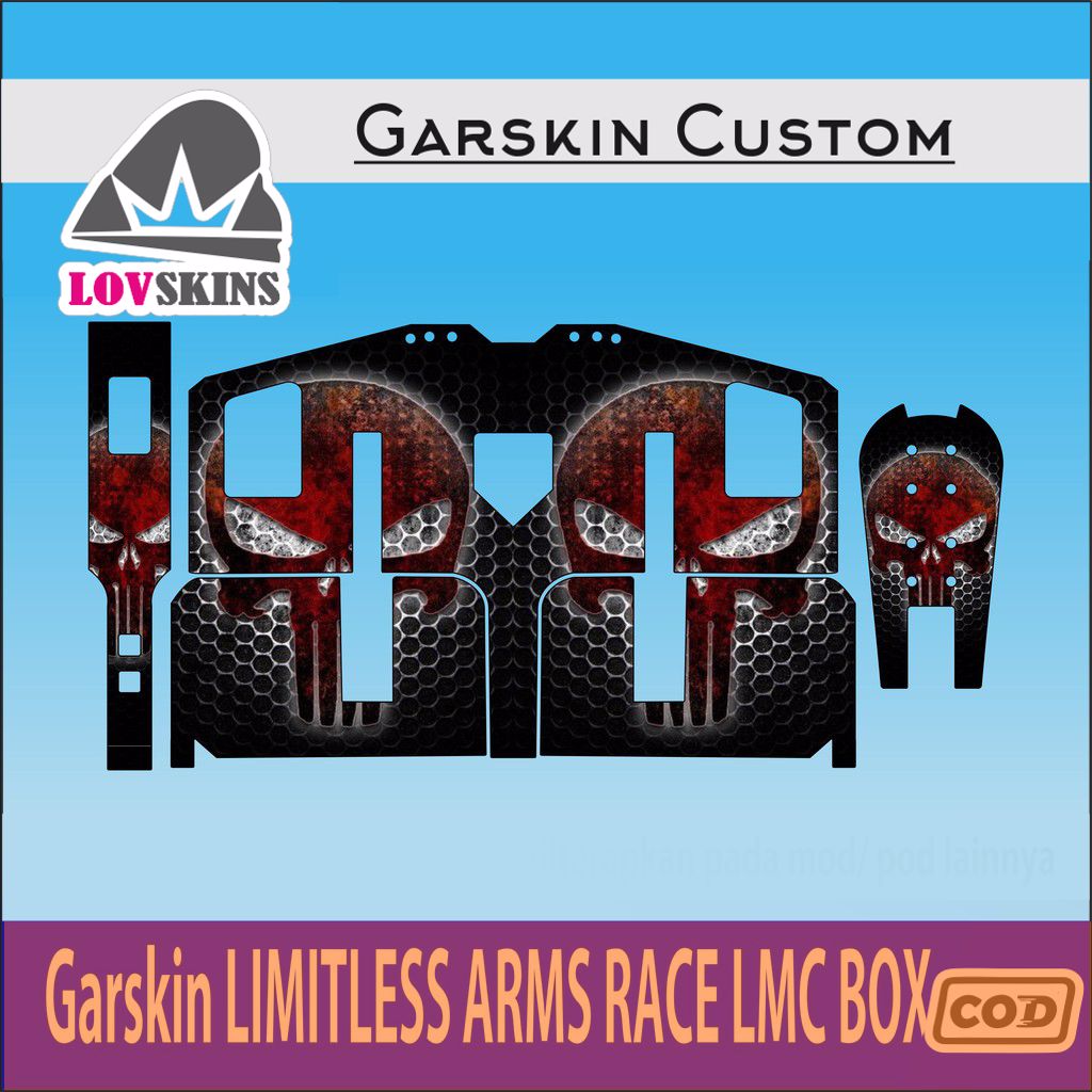 Garskin Stiker Case L1m1tl33ss 4rms R4c3 Lmc B0x Free Custom Skin Protector