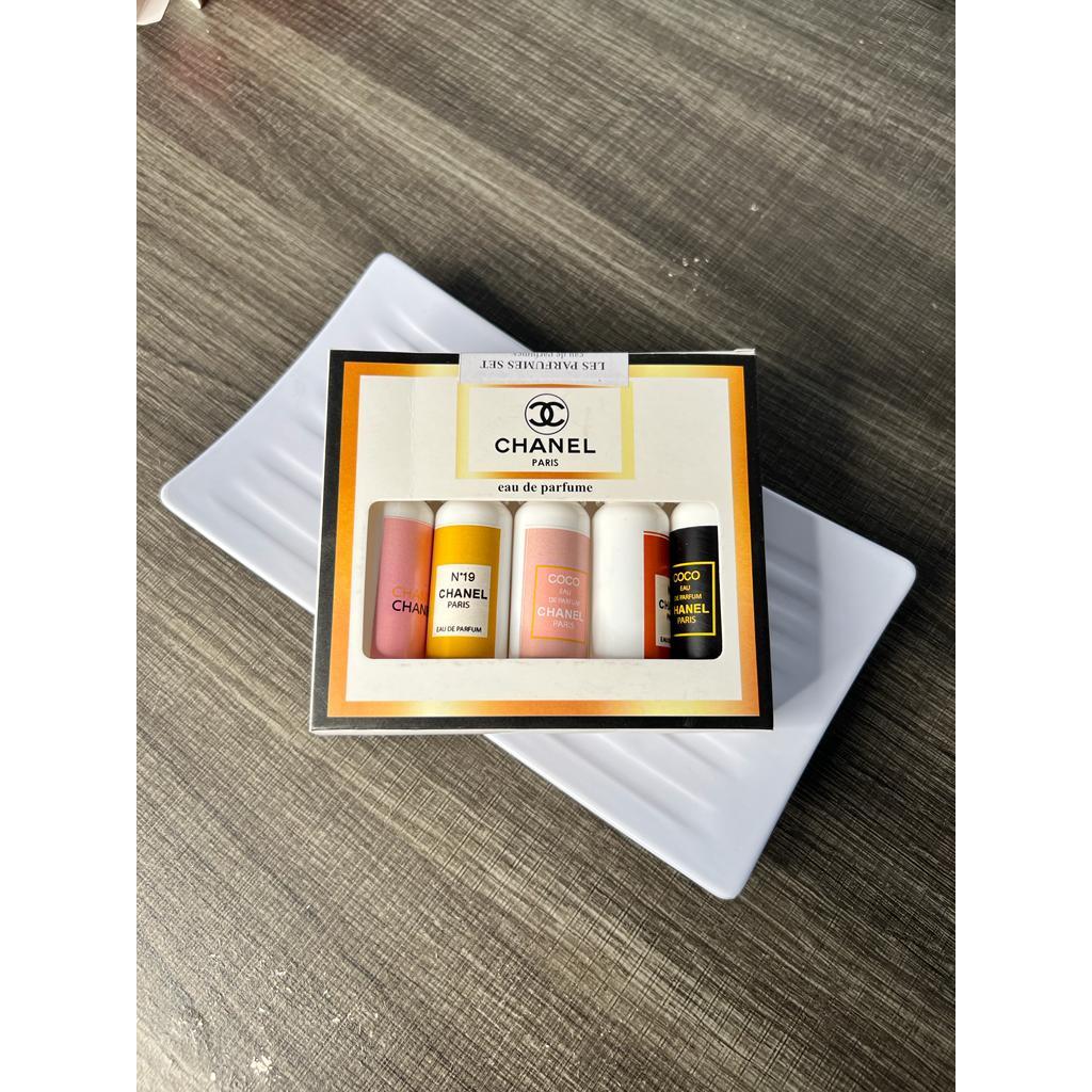 Terlaris Parfum Brended 5in1 Box Gift Set Trevel Size 30ml Parfum Branded Zara Parfum Mixue Promo