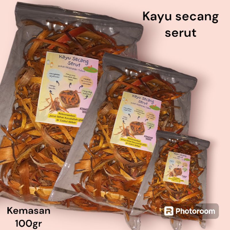 

* Kayu Secang Serut Halus 100gr Resep Sehat Jsr Terlaris