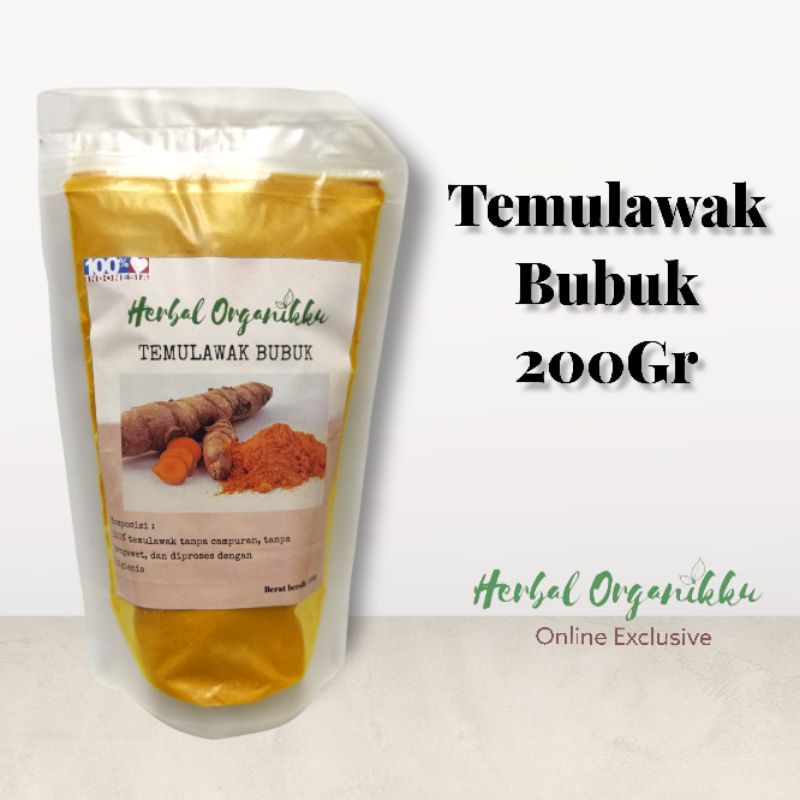 

* Temulawak Bubuk 100 200gr Java Ginger Terlaris