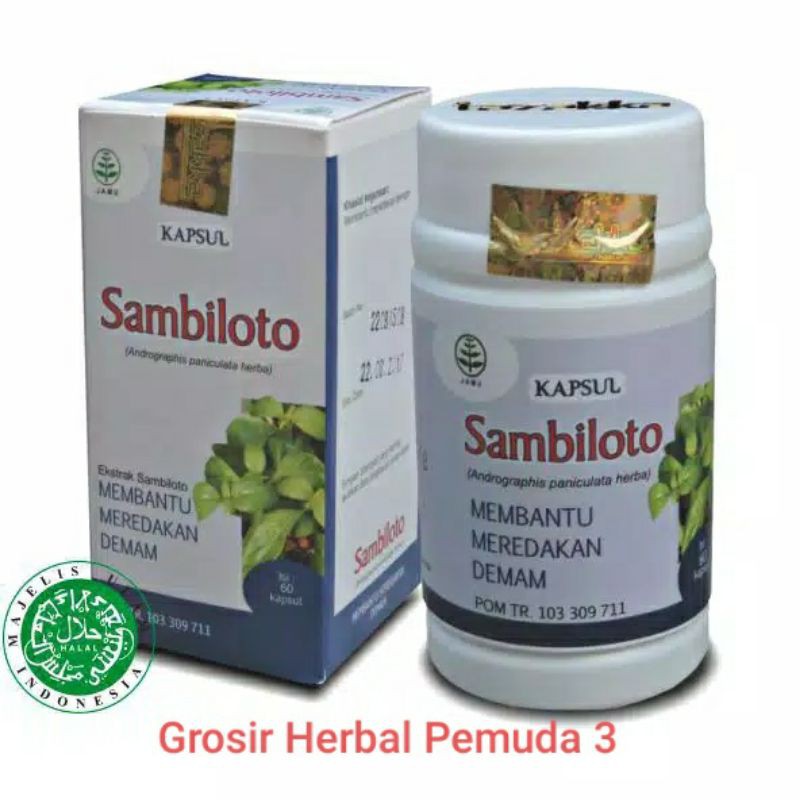 

* Extrak Sambiloto 60 Kapsul Tazakka Terlaris