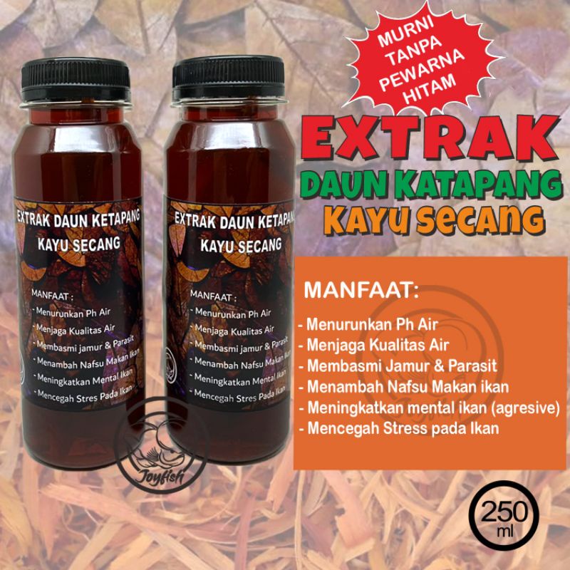 

* Ektrak Daun Ketapang Cair Dan Kayu Secang Botol 250ml Tanpa Pewarna Hitam Alam Dari Sari Daun Ketapang Terlaris