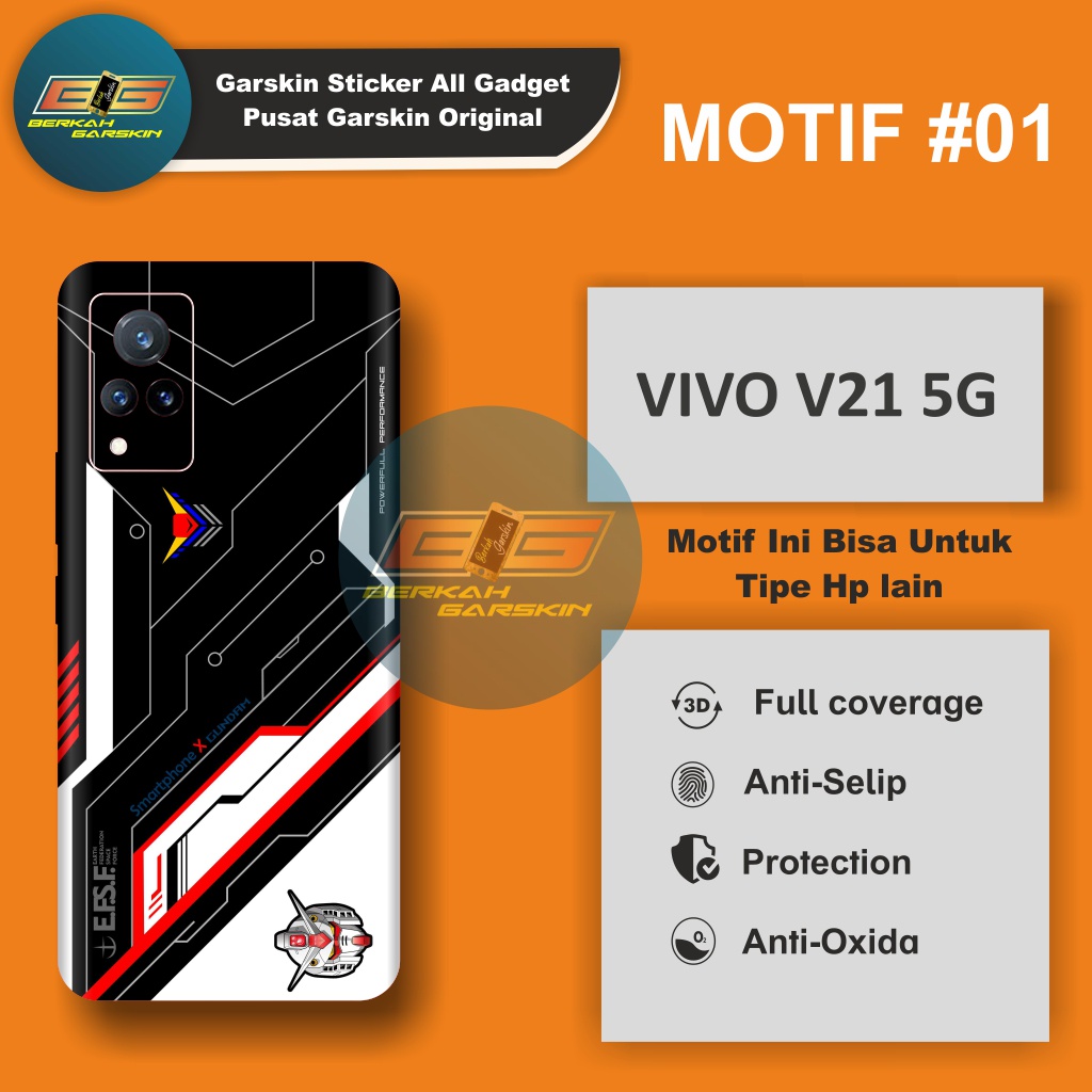 *PromoGet2* Vivo V21 5g Stiker Garskin HP/Case Custom Dan COD