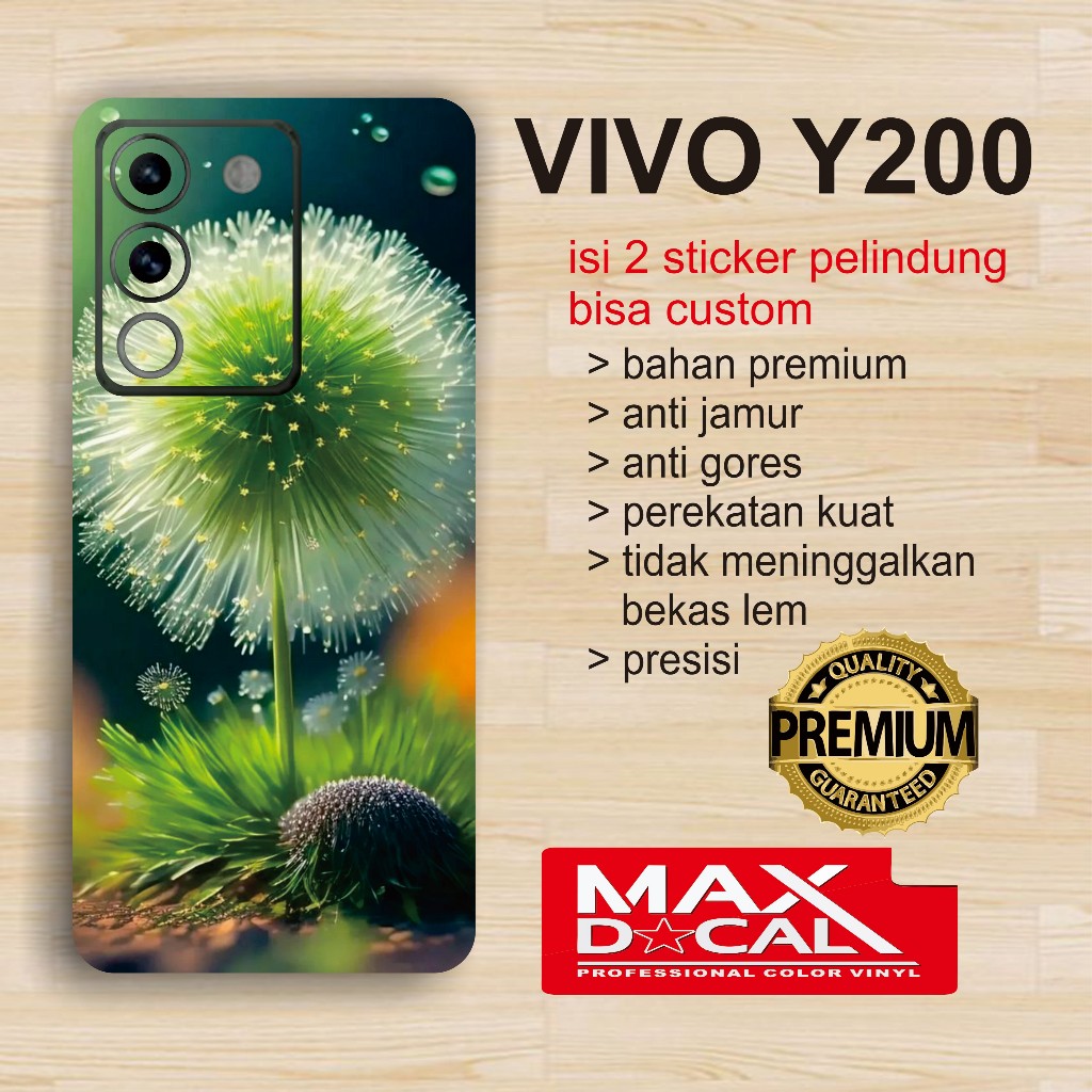 *PromoGet2* Vivo Y20 Stiker Garskin HP/Case Custom Dan COD