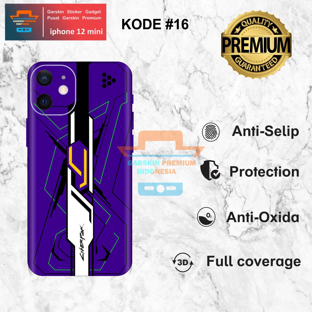 *PromoGet2* Iphone 12 Mini Stiker Garskin HP/Case Custom Dan COD