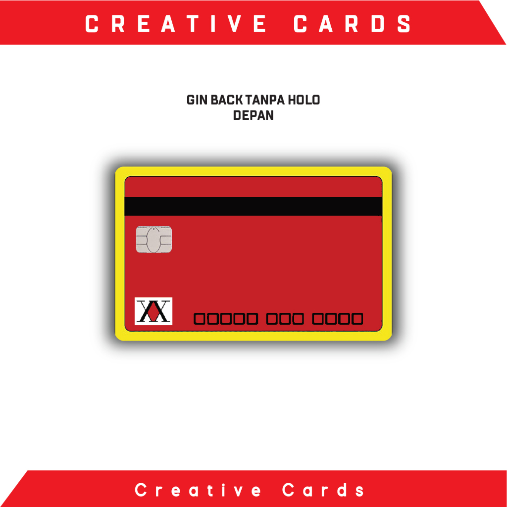 Terlaris Garskin Skin/stiker Stiker Kartu Atm Card Hunter X Hunter Edition Skins Terbaru