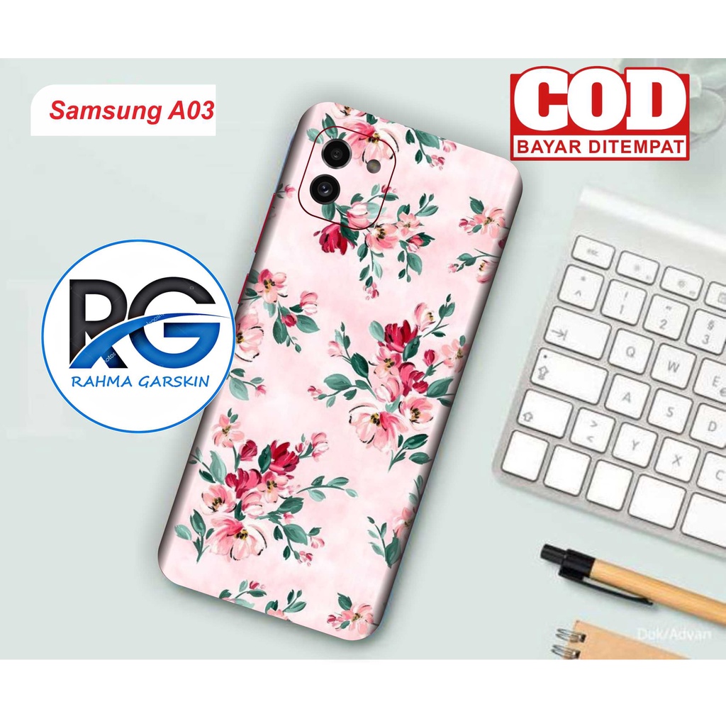 *PromoGet2* Samsung A03 Stiker Garskin HP/Case Custom Dan COD