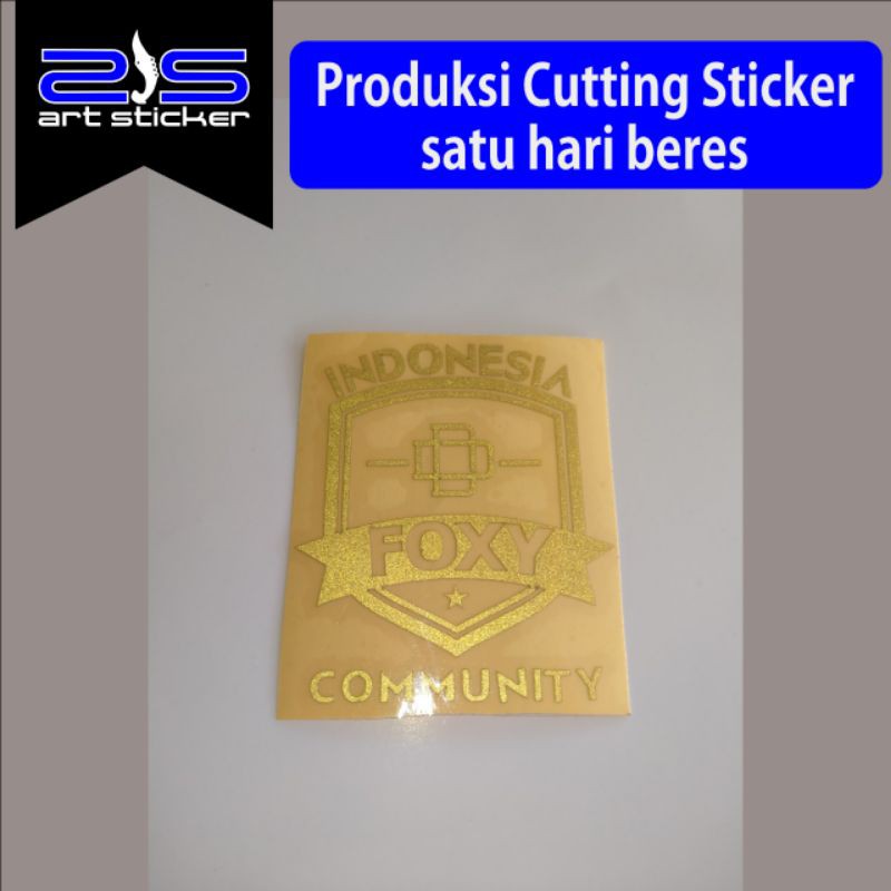 *PromoGet2* Logo Druga Foxy Stiker Garskin HP/Case Custom Dan COD