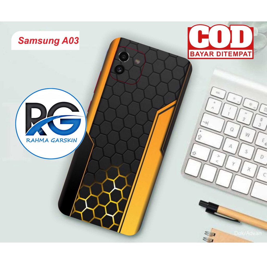 *PromoGet2* Samsung A03 Stiker Garskin HP/Case Custom Dan COD