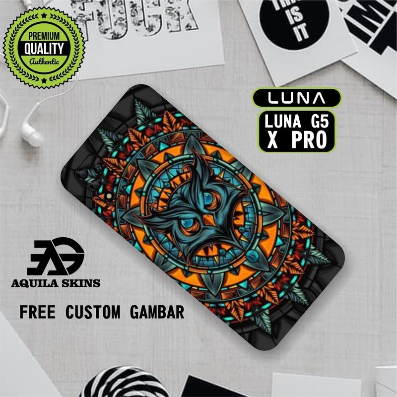 PromoGet2 Luna X Pro G5 Garskin Casing Bisa Custom Bahan Premium