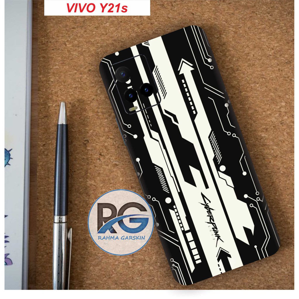 COD Vivo Y21s Terlaris Garskin Stiker Custom Gambar ++