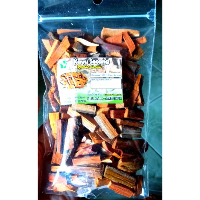 

* Kayu Secang 100 Gram Terlaris