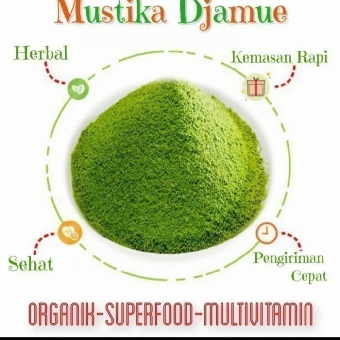 

* Bubuk Daun Sambiloto 1 Kg Organik Super Food Multivitamin Food Grade Terlaris