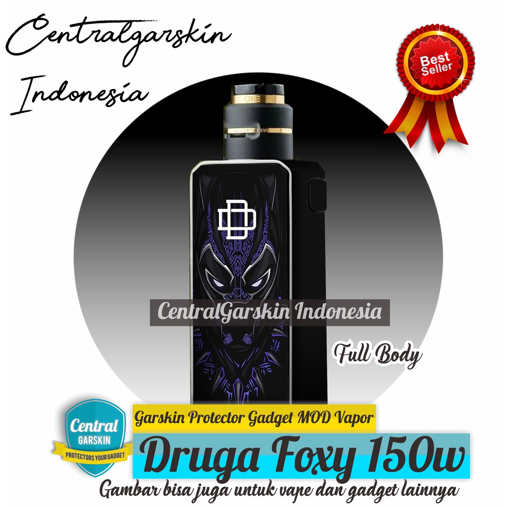 - Druga Foxy 150w Garskin Custom Bahan Premium Terlaris COD