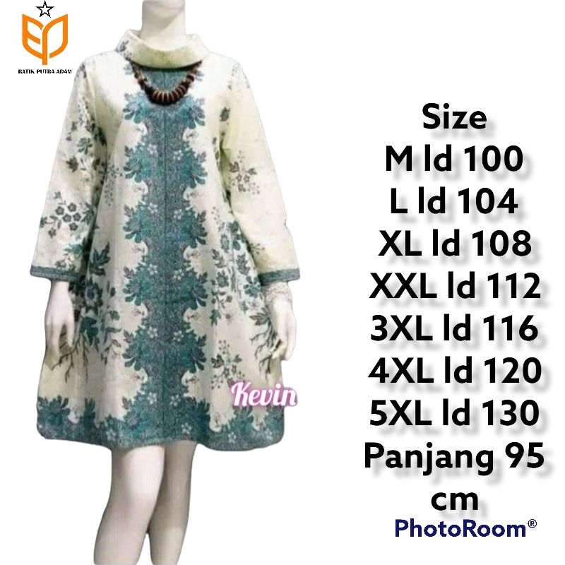 Tunik batik terbaru kekinian 2023 baju batik wanita jumbo ld 130 atasan batik modern baju tunik rema