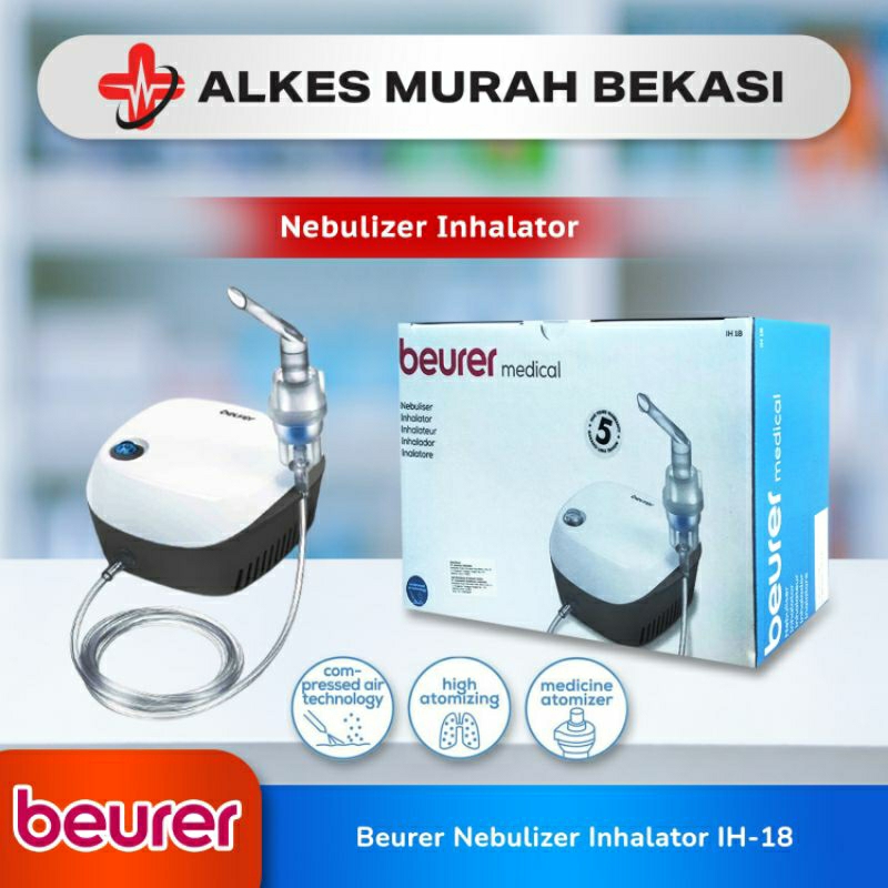 Nebulizer Beurer IH-18 / Berurer Nebulizer / Nebulizer / Alat Inhalasi / Beurer / Beurer IH-18