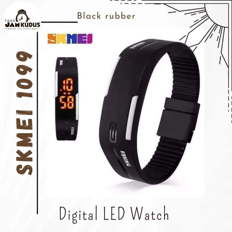 Jam Tangan Skmei 1099 LED Original Murah