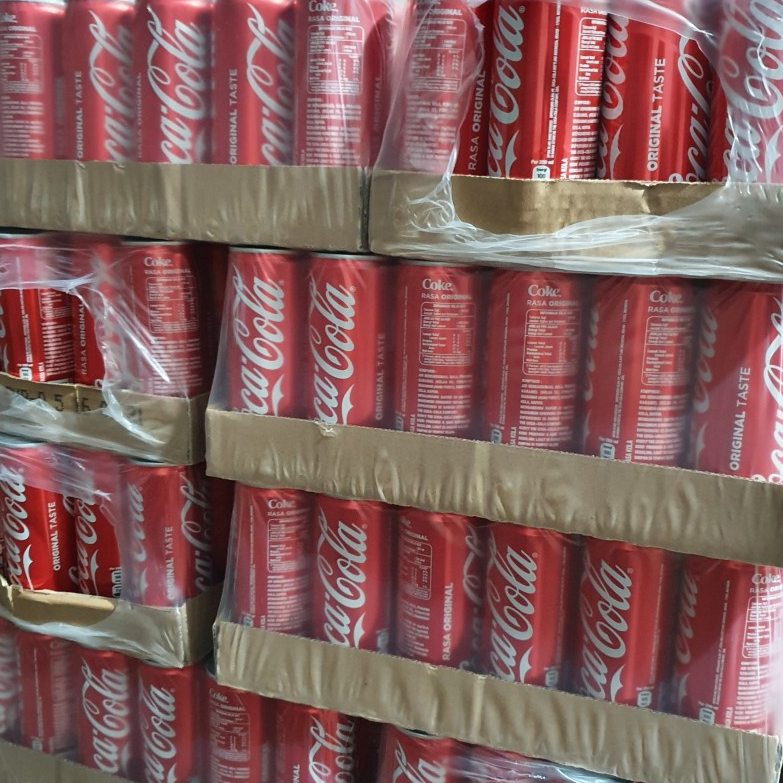 

Coca Cola Original - Kaleng 250mL x 24pcs minuman soda kola percel lebaran minum