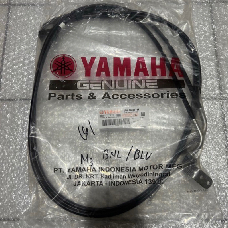 KABEL GAS YAMAHA MIO M3 2PH ORIGINAL YGP