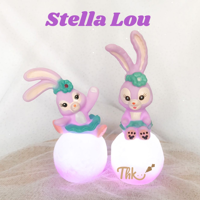 Ki7 - Hiasan Kue Cake Topper Stella Lou Kelinci Rabbit