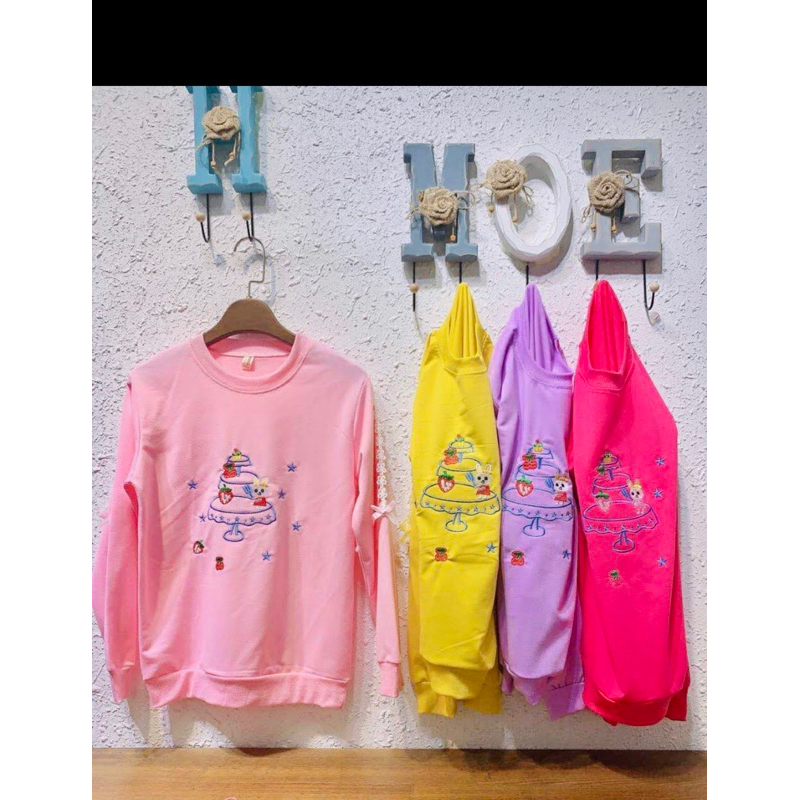 PAKET HEMAT 3 PICS Sweater Anak Perempuan 2 tahun-12 tahun/Atasan Import/Atasan anak import perempuan caton santai