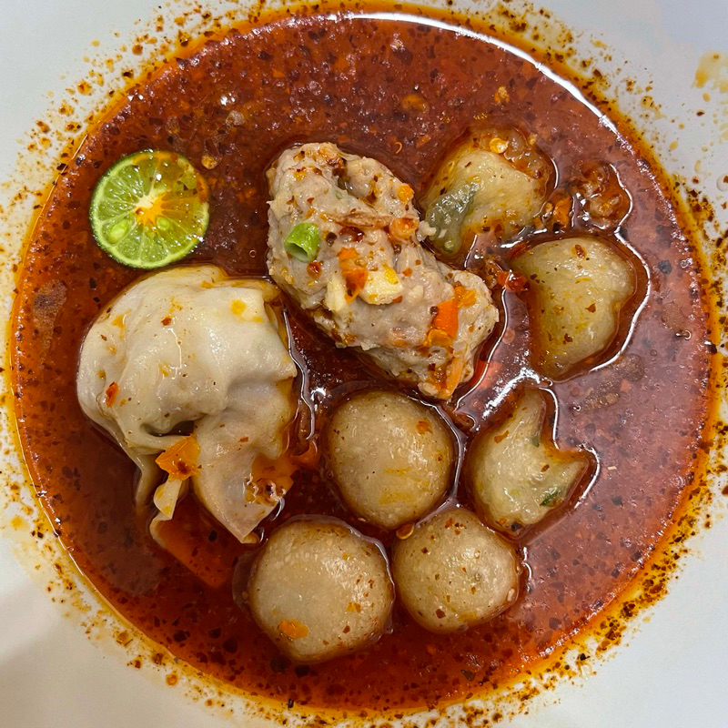 Paket Baso Urat Aci Acid khas Garut